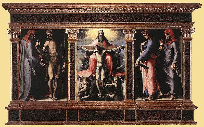 Domenico Beccafumi Trinity France oil painting art